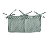Mushie Borsa Portaoggetti | Organizer per Lettino | Alta qualità | Sicuro e Igienico | Roman Green