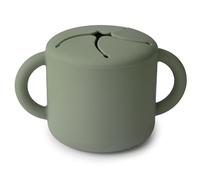 mushie | Contenitore Porta Cibo | Prova di Perdite | contenitore merenda scuola | Porta pranzo | Accessori per Bambini Sicuri e di Alta Qualità | Sicuro e Igienico | Dried Thyme