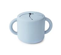Mushie | Contenitore Porta Cibo | Prova di Perdite | contenitore merenda scuola | Porta pranzo | Accessori per Bambini Sicuri e di Alta Qualità | Sicuro e Igienico | Powder Blue