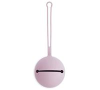 Mushie | Custodia per ciuccio | Custodia in Silicone con Cinturino | porta ciuccio neonato scatolina 100% Privo di BPA, PVC | Lavabile in Lavastoviglie per una Facile Pulizia | Soft Lilac