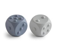 Mushie Dice Press Toy | Giocattolo sensoriale da premere e far scoppiettare | Sviluppo delle capacità motorie fini | Insegna l’aritmetica semplice | 100% Silicone Alimentare |