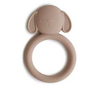 Mushie Forme Massaggiagengive in Silicone per Bambini, dai 3 Mesi in su, Morbido e Lenitivo, Sollievo Dalle Gengive Irritate, Materiale: Silicone per uso Alimentare, Cane