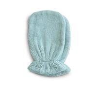 mushie Guanti da Bagno set di 2 | Guanti da Lavaggio per adulti e bambini | Unisex | 100% Cotone | Accessori da bagno | (Sea Mist-Turchese)