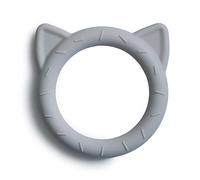 Mushie | Massaggia gengive per Bambini a Forma di Orso | massaggi neonati | giochini neonati dentizione | 100% Silicone Alimentare Senza BPA | Alta Qualità | accessori neonati | Stone