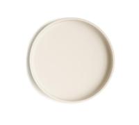 Mushie Piatto per bambini con ventosa antiscivolo | Senza BPA | Lavabile in lavastoviglie | Sicuri e di Alta Qualità | Per bambini, Ragazzi e Ragazze | Versione Classica | Ivory