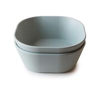 mushie Ciotole Bambini | Set di 2 Ciotole | Stoviglie Riutilizzabili Senza BPA | Ciotole Sicure per Lavastoviglie e Microonde | Prodotto in Danimarca | Sage