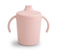 mushie Sippy Cup | Made in Danimarca | Coperchio e maniglie a torsione resistente alle perdite, 6 mesi + (fard)