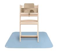 Mushie Splat Mat 108x108 cm | Tappetino impermeabile, leggero, resistente e senza BPA | Perfetto per seggiolone, pappa e svezzamento, protezione pavimento (Tradewinds)