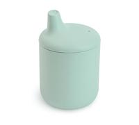Mushie | Tazza con Becco | Sippy Cup | Silicone Senza BPA, per Bambini & neonata a Partire Dai 6 Mesi | Attrezzatura Originale Sicura, di Alta Qualità e Durevole per Bambini e Ragazze | Cambridge Blue