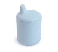 mushie | Tazza con Becco | Sippy Cup | Silicone Senza BPA, per Bambini & neonata a Partire Dai 6 Mesi | Attrezzatura Originale Sicura, di Alta Qualità e Durevole per Bambini e Ragazze | Powder Blue