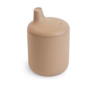 mushie | Tazza con Becco | Sippy Cup | Silicone Senza BPA, per Bambini & neonata a Partire Dai 6 Mesi | Attrezzatura Originale Sicura, di Alta Qualità e Durevole per Bambini e Ragazze | Naturale