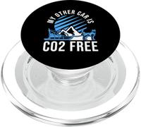 Mushing My Other Car è CO2 Free Sled Dog PopSockets PopGrip per MagSafe