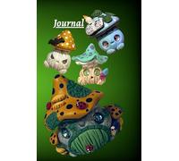 Mushling Meadow Mushroom Cottagecore Journal: A Space for Everyday, Every-So-Often, or Weekly Writing