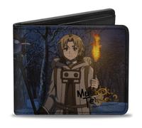 Mushoku Tensei Jobless Reincarnation Wallet, Bifold, Mushoku Tensei Rudeus Greyr