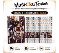 Mushoku Tensei Light Novel Inglese Vol. 1-26 Completo Softcover