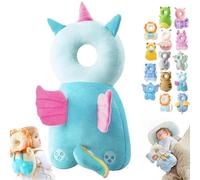 Mushplushies Head Protector, Adjustable Baby Head Protection Backpack, Mush Plush Head Protection Backpack, Mushplushies Backpack, Head Protection Pillow for Walking Crawling (Angel)
