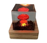 Mushroom Cloud Light - Lampada per atmosfera modello atomico, Decorazione lampada per atmosfera | Lampada d'ambiente portatile, luce notturna luminosa per l'energia nucleare, lampada a LED a tema scie