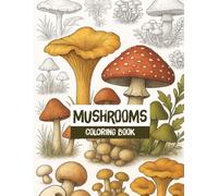 Mushroom Coloring Book