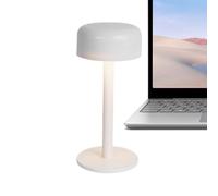 Mushroom Desk Lamp, Touch Control Light, Rechargeable Design with Dimmable Brightness Levels, LED Build with Soft Ambient Glow Effect, Modern Style Table Lighting Decor, Home Use for Reading Space