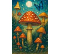 Mushroom Forest Journal: A Calm Space to Write and Reflect: Guided Prompts for Mindful Journaling in Nature-Inspired Serenity