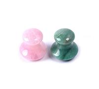 Mushroom GuaSha Stone From Natural Quartz Green Scraping For Back Relax Body Massage Tools 1Pcs