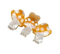 Mushroom Hair Clip | Claw Clips Girl | Funny Mushroom Claw Clip | Claw Clips Girls, Cute Mushroom Hair Accessory, Hair Claw Clips Thin Hair, Colorful Mushroom Hair Clip, Fashion Hair Clip