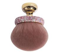 Mushroom Makeup Brush, Loose Powder Tool, Blush Concealer Applicator, Compact Design, Smooth Bristles, Ideal for Travel Accessories for Mom and Daughter, 1 Piece