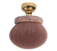 Mushroom Makeup Brush, Women and Girls Loose Powder Blush Brush, Compact Smooth Concealer Applicator, Travel Accessories for Mom and Daughter, 3.78 inches