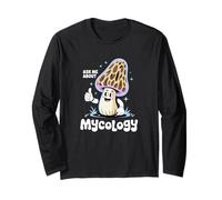 Mushroom Scientist Ask Me About Mycology Maglia a Manica