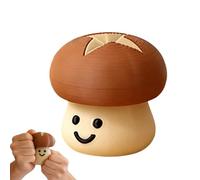 Mushroom Stress Ball, Cute Kneading Toy Set, Small Size Toy with Soft Foam Feature, Relaxation Squeeze Ball, Toys with Kawaii Design, Fidget Toys Item