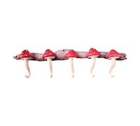 Mushroom Wall Coat Hooks - Adhesive Decorative Sticky Hangers, Practical Storage Organizer | For Living Room Bedroom Bathroom Entryway Hallway Towel Bag Hat Use, Wall Hanger, Coat Hook, Home Organizer