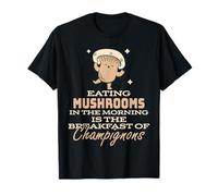 Mushrooming Fungo Tartufo Maiale Caccia Funghi Autunno Maglietta