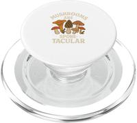 Mushrooms Are Spore-Tacular Funny Fungi Foraging Retro PopSockets PopGrip per MagSafe