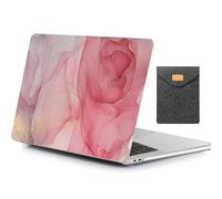 MUSHUI 2 in 1 Custodia per MacBook Pro 13 Pollici 2022-2016 (Modello: A2338 M1 M2 A2289 A2251 A2159 A1989 A1706 A1708), Morbida Case Cover & Laptop Sleeve, Hot-4