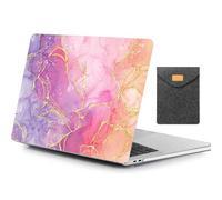 MUSHUI 2 in 1 Custodia per MacBook Pro 13 Pollici 2022-2016 (Modello: A2338 M1 M2 A2289 A2251 A2159 A1989 A1706 A1708), Morbida Case Cover & Laptop Sleeve, Hot-2