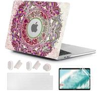 MUSHUI 4 in 1 Custodia per MacBook Air 15 Pollici 2025 2024 2023 Modello M2 A2941 M3 A3114 M4 A3241, Plastica Copertina Rigido Cover per Air con 15,3" Retina Display + Copritastiera, topcase2