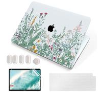 MUSHUI 4 in 1 Custodia per Macbook Pro 14 Pollici 2024-2021 M4 M3 M2 M1 Pro Max A3112 A3185 A3401 A2918 A2992 A2779 A2442, Ultra Sottile Cover Rigido in Plastica, X42-Hot-3