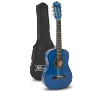 Music Alley Chitarra per Bambini Classica 30 Pollici con Custodia, Blu | Chitarra per bambini con corde nylon, custodia e lezioni online per giovani principianti, scuola e casa