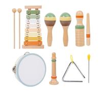 Music Baby Toy Drum Xylophone Kids Early Educational Wood Instruments Toy Per Lo Sviluppo Musicale Della Prima Infanzia Portatile