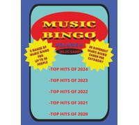 MUSIC BINGO GAME: VOLUME 4