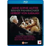 Anne-Sophie Mutter, Herbert Von Karajan, Berliner Philharmoniker (Blu-ray)