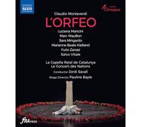 Music Blu-Ray Claudio Monteverdi - L'Orfeo