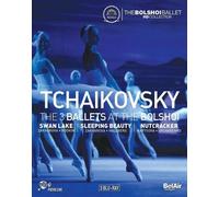 Music Blu-Ray Pyotr Ilyich Tchaikovsky - Three Ballets At Bolshoi (3 Blu-Ray)