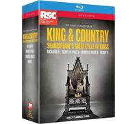 Music Blu-Ray William Shakespeare: King & Country (4 Blu-Ray)