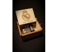 Music box in legno Inno Real Madrid - Hala Madrid - Personalizzabile