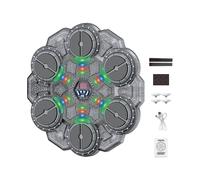 Music Boxing Machine - 34 x 33,5 cm Wireless Interactive Trainer, Kids Musical Punching Wall, Smart Boxing Game, Indoor Gym Home Office Living Room Bedroom Fitness Sports Activity Toy