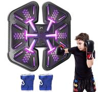 Music Boxing Machine con guantoni da boxe, macchina da boxe, scatole musicali Bluetooth, 9 modalità di velocità e modalità di conteggio, Boxing Machine per allenamento, antistress e divertimento