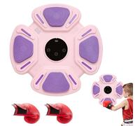 Music Boxing Machine | Electronic Smart Boxing Trainer | Punching Target Machine | Boxing Trainer With Music | Interactive Punching Trainer Smart Wireless Technology PU For Home, Office, Gym