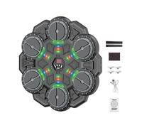 Music Boxing Machine - Giocattoli Smart Wireless Trainer | Wall Punching | Interactive Kids' 6 zone touch sensors Smart Bluetoth Music Boxing Target Rhythm Trainer for Esercise Fitness 2026 34 x 33,5