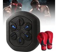 Music Boxing Machine, Music Electronic Boxing Wall Target Con Guantoni Da Boxe Sacco Da Boxe Ricaricabile USB Con Velocità Della Luce Reazione Occhio-mano E Coordinazione Attrezzatura Da Boxe For Adul